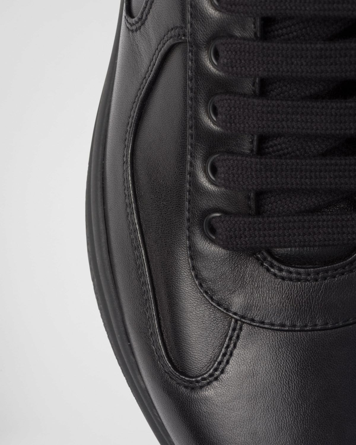 America's Cup Leather Sneakers | Black
