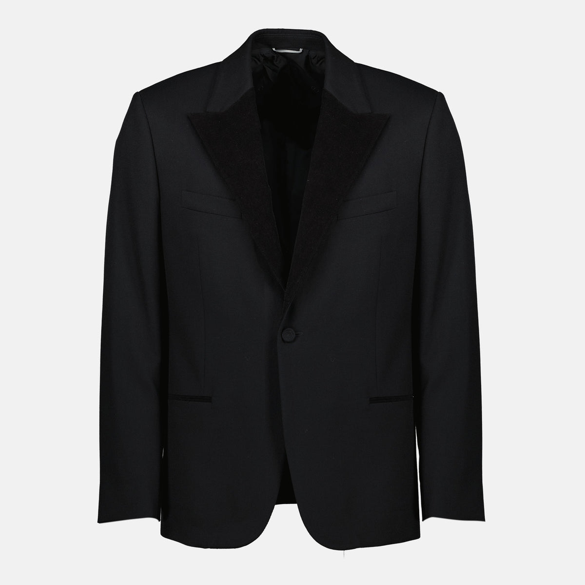 Black Wool Blazer