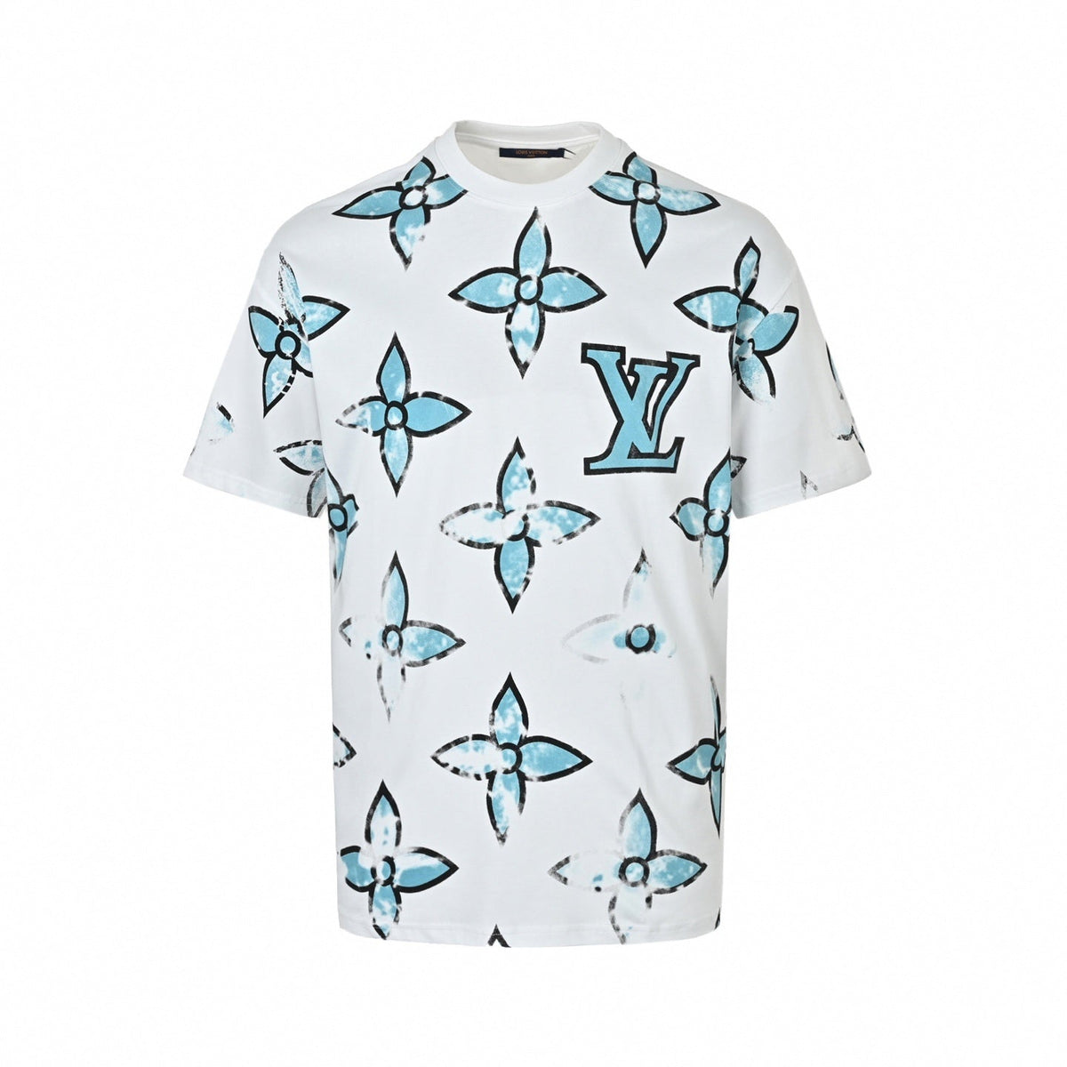 Bleached Monogram Floral T-Shirt
