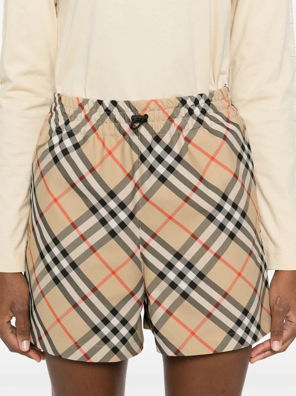 Check Plaid Shorts