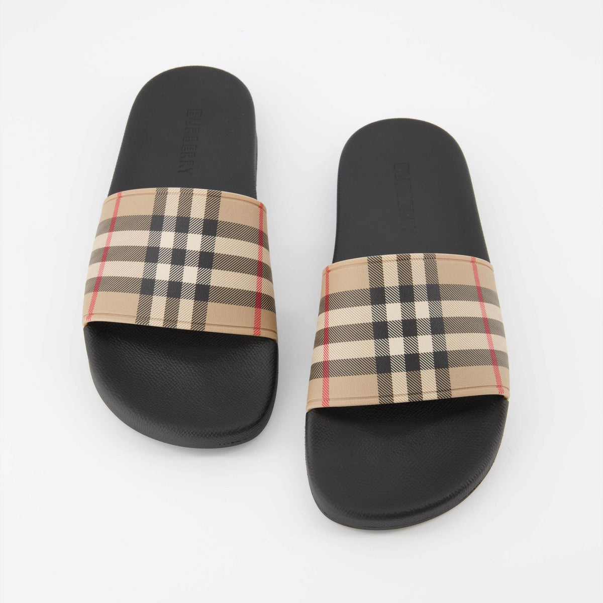 Checked Slippers