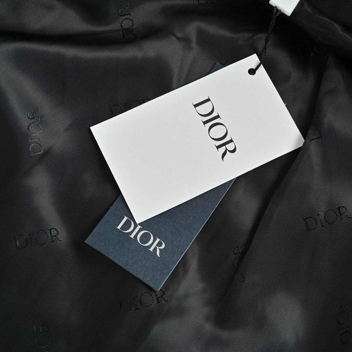 Dior 47 Graphic Cotton Bomber Jacket | Black & Neon