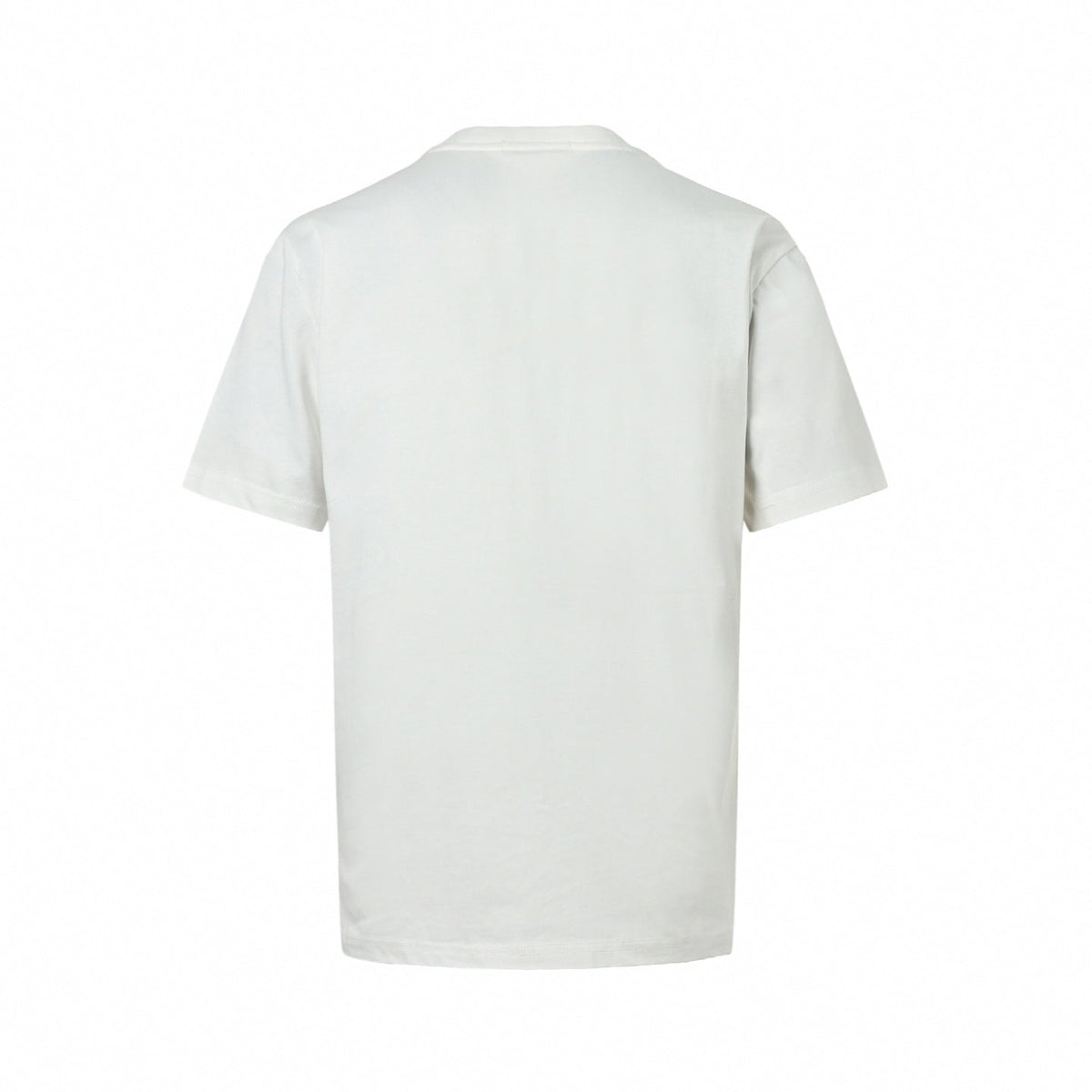 Embroidered Script Logo T-Shirt | White