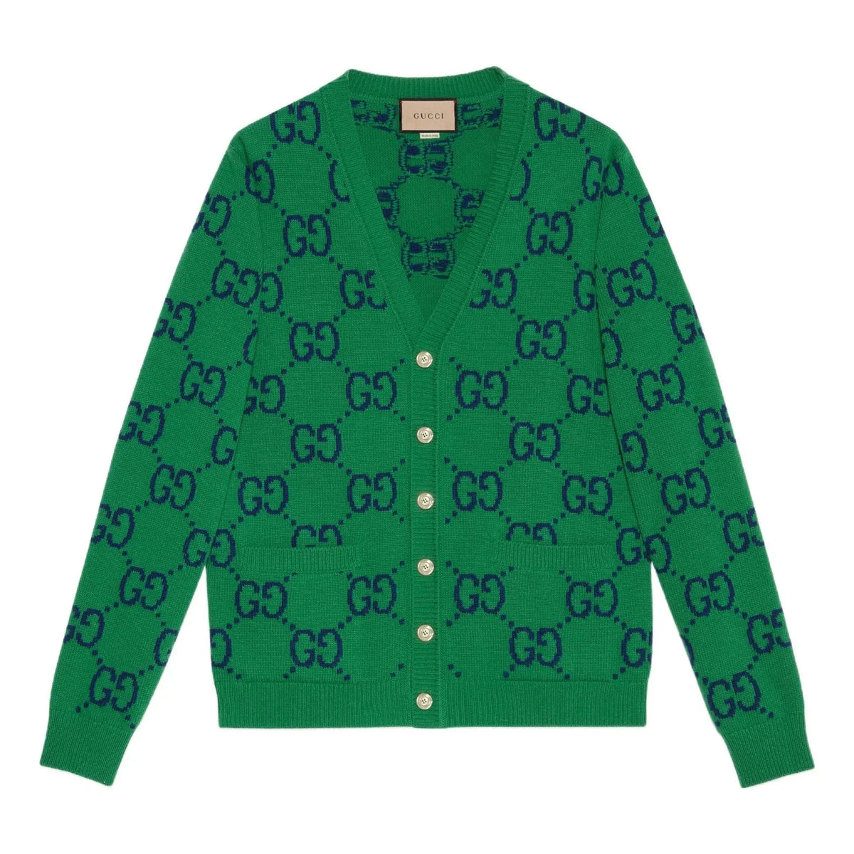 GG Jacquard Knit Cardigan