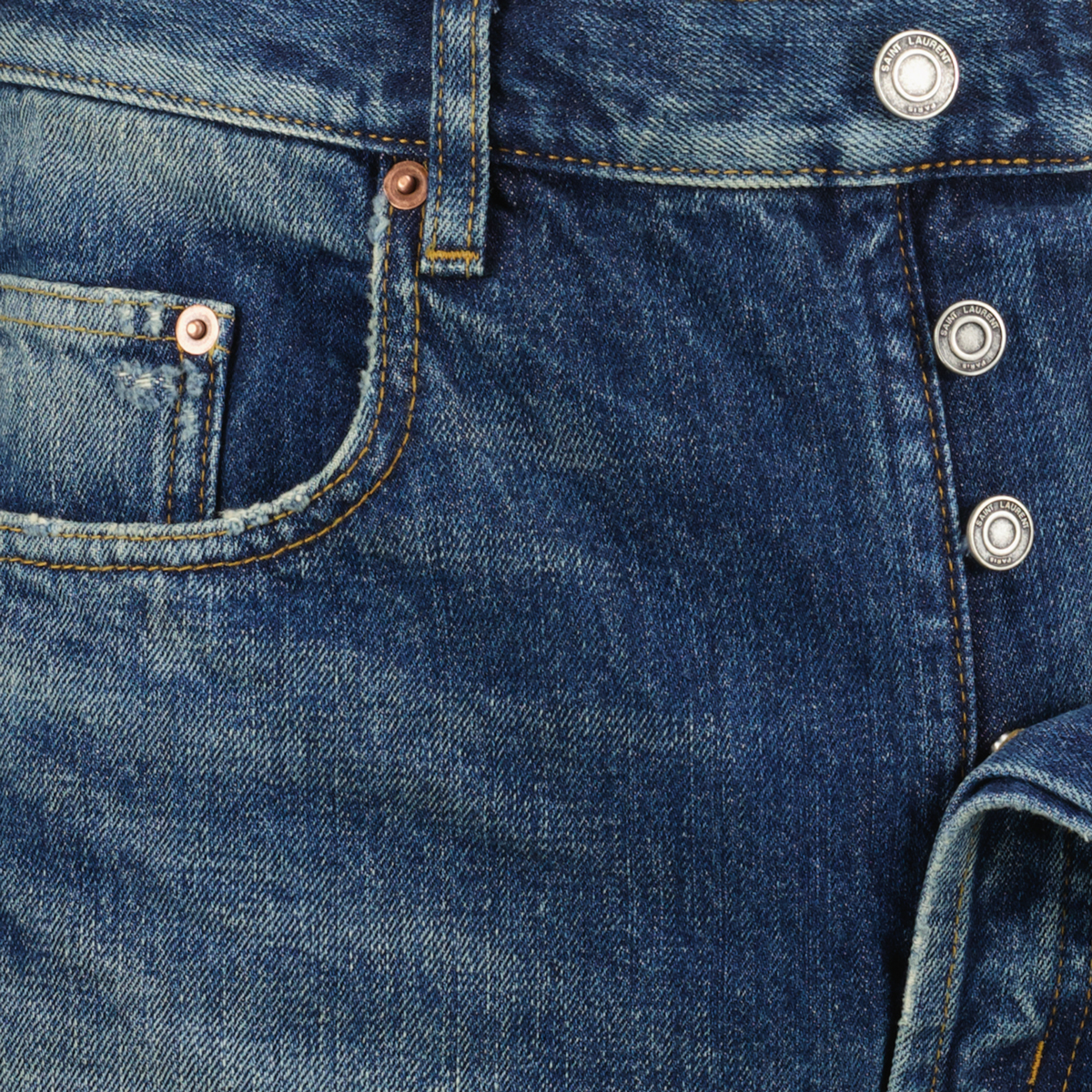 High-Waisted Jeans