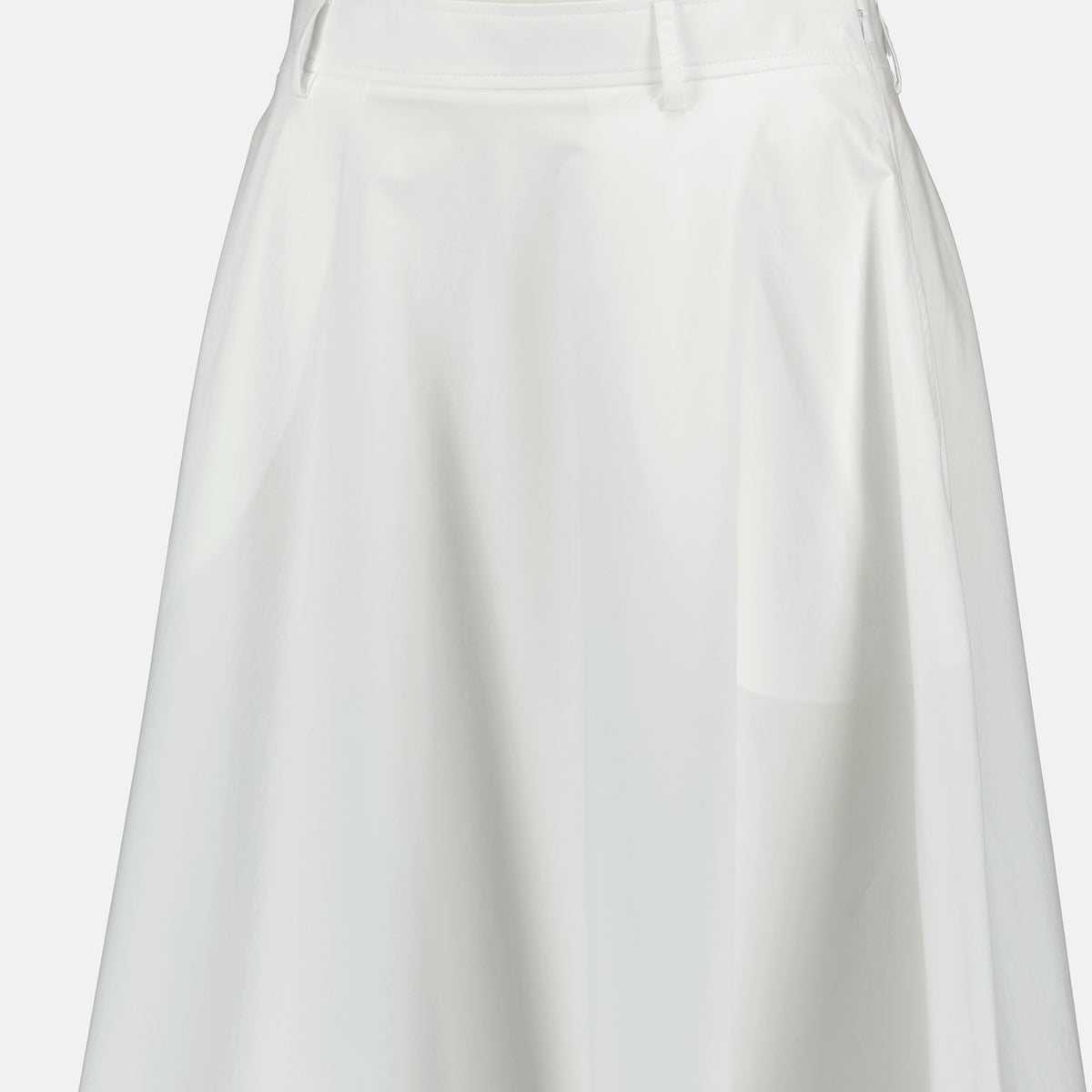 Long Poplin Skirt