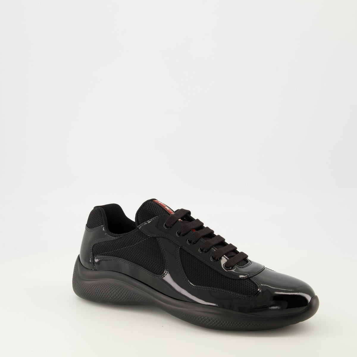 Prada America's Cup Black Sneakers