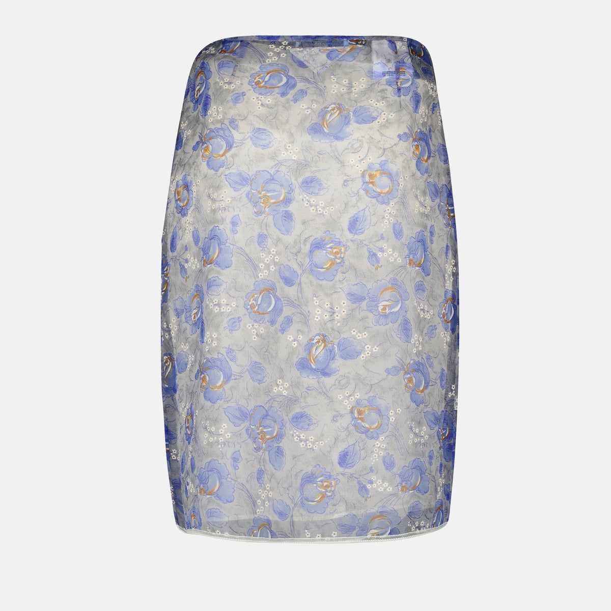 Printed Nylonette Skirt