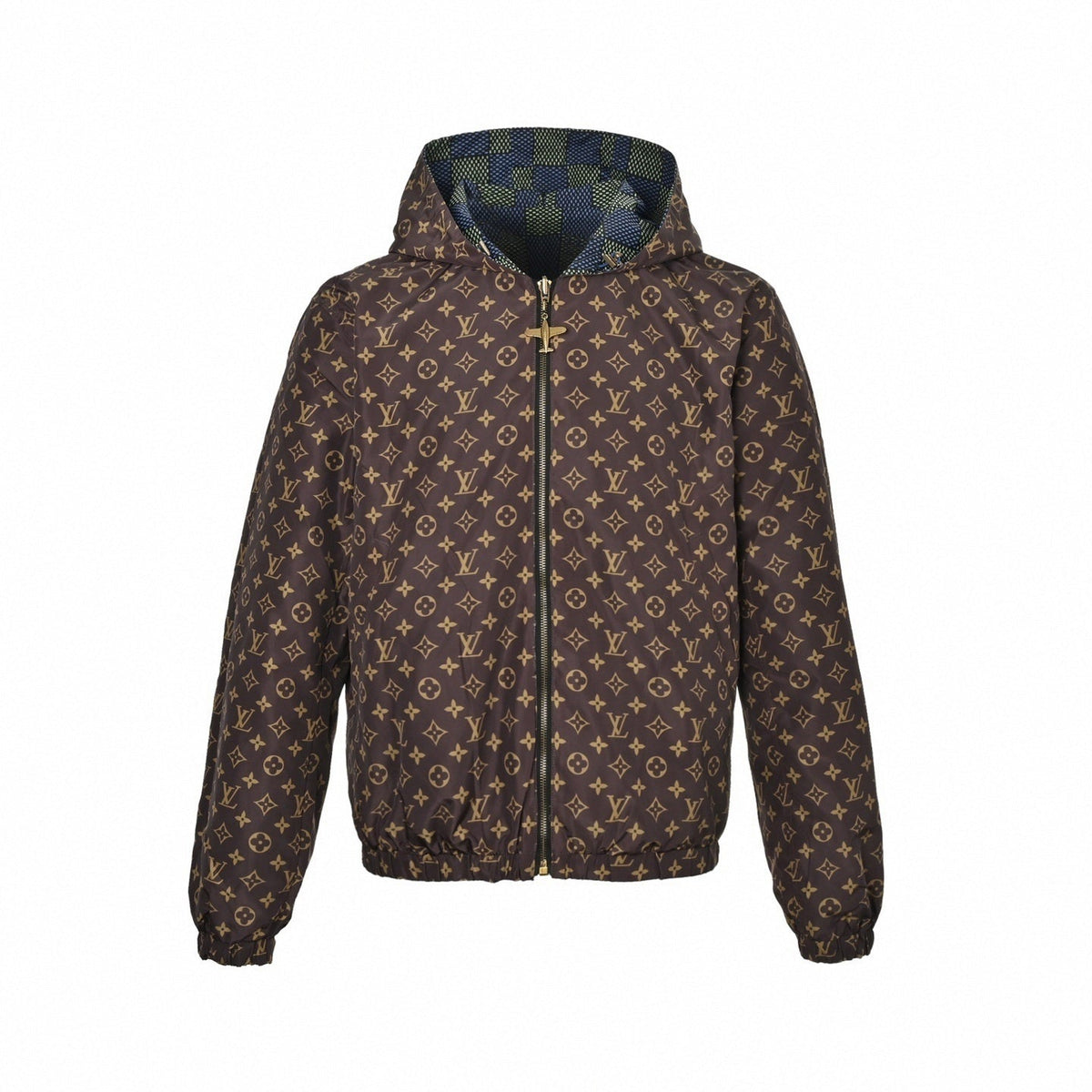 Reversible Damier & Monogram Windbreaker