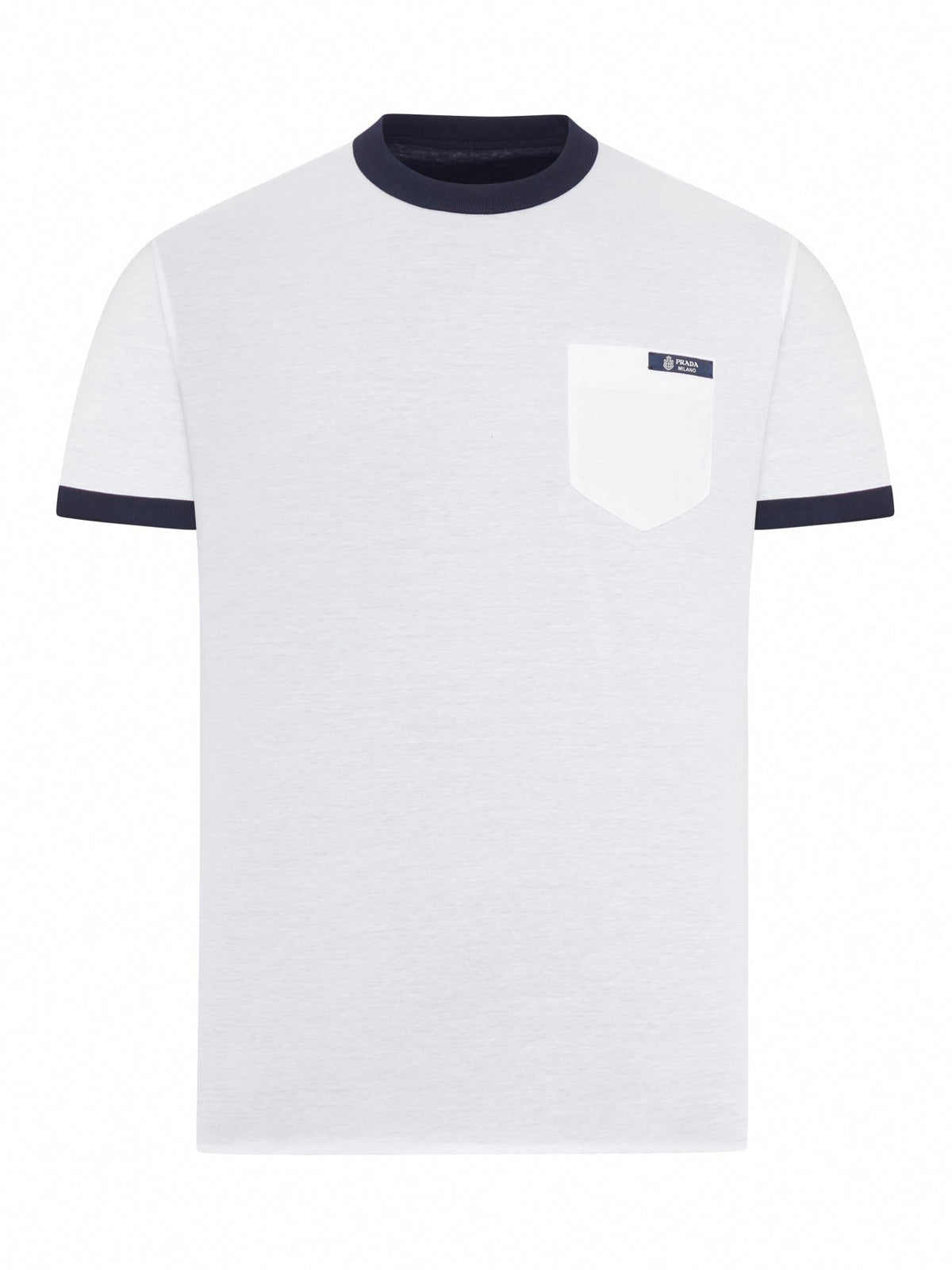 Reversible Pocket T-Shirt | White & Navy