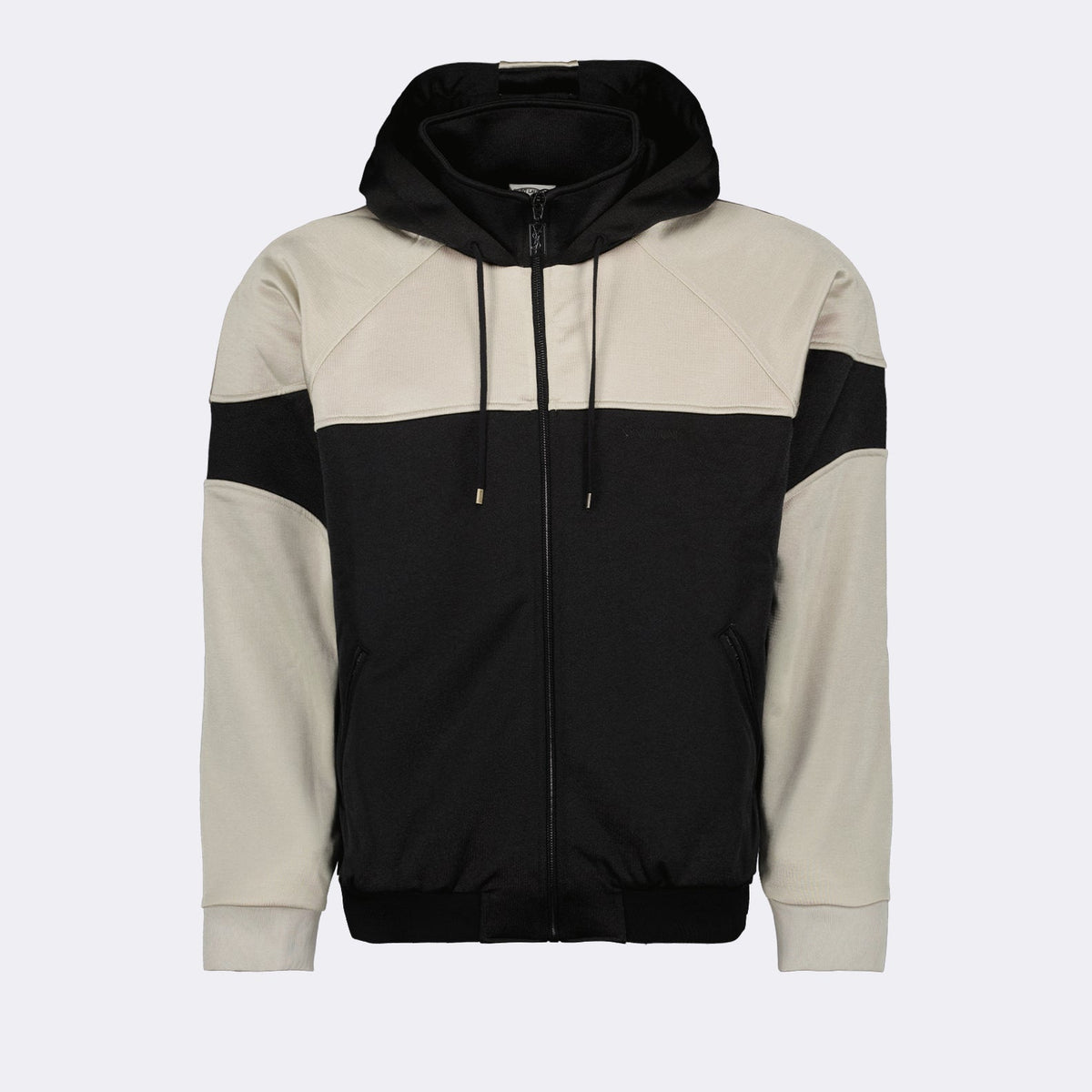 Two-tone Zip Sweatshirt
