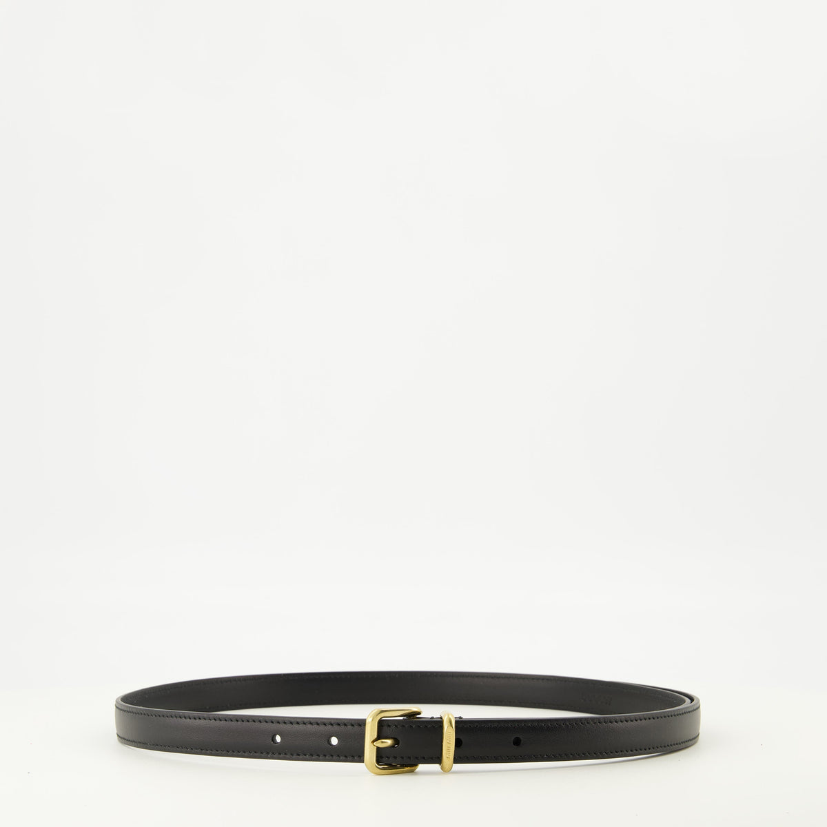 Black Leather Belt