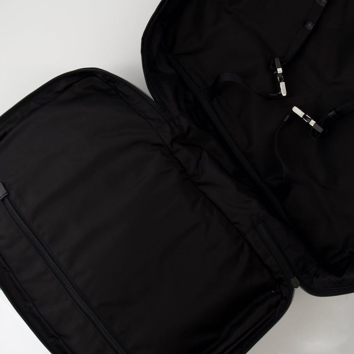 Black Re-Nylon Backpack