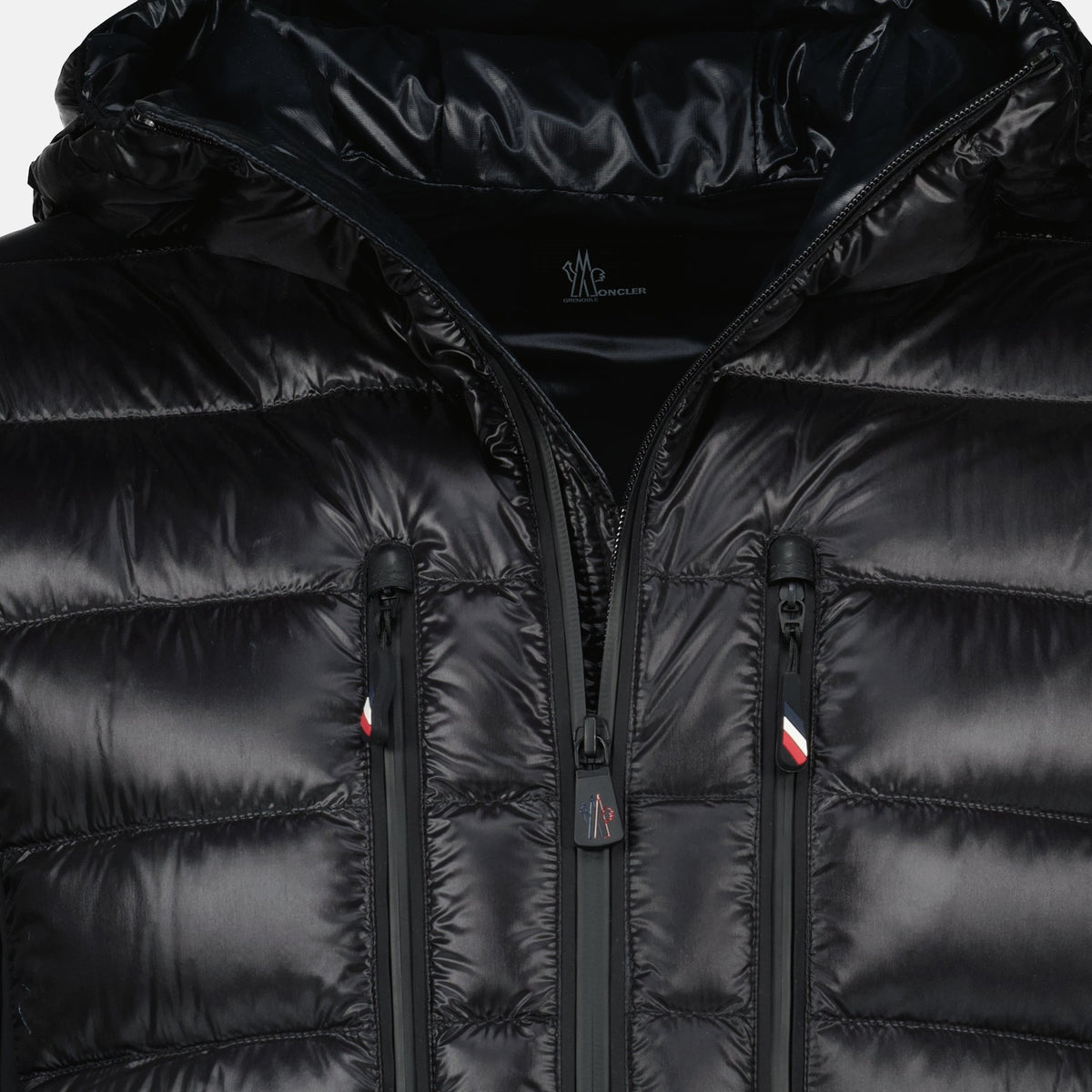 Black Zip-Up Cardigan
