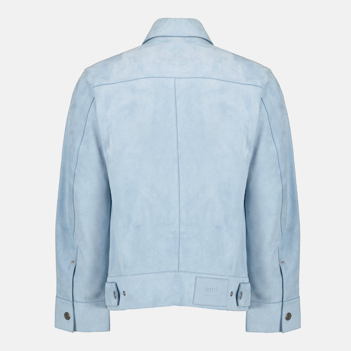 Blue Leather Jacket