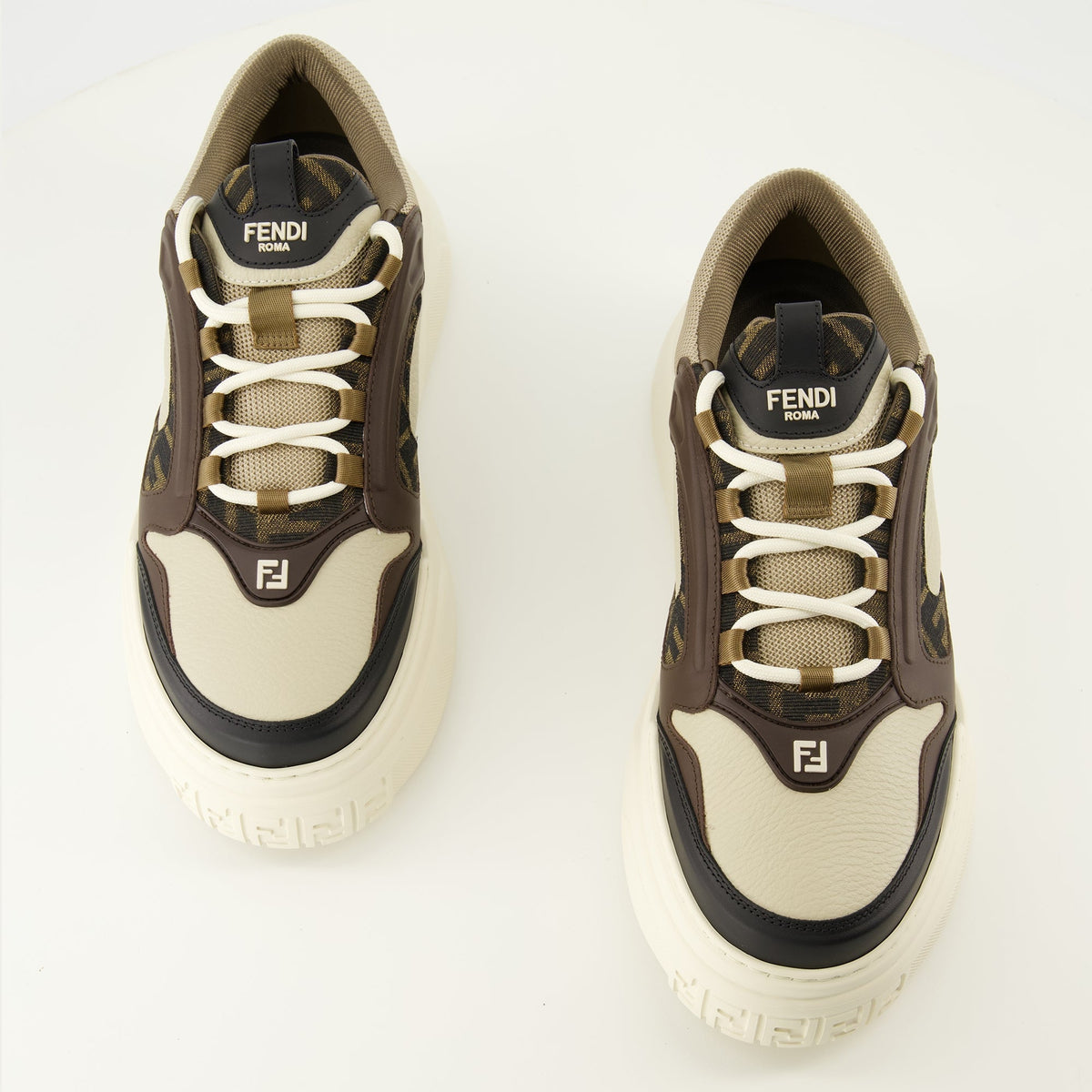 Fendi Force Brown Sneakers