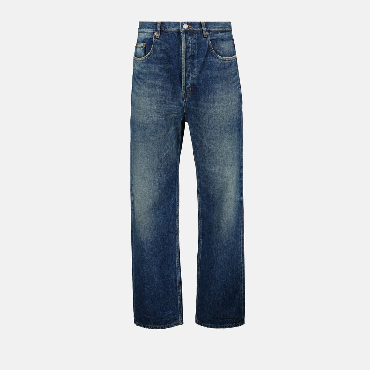 High-Waisted Jeans