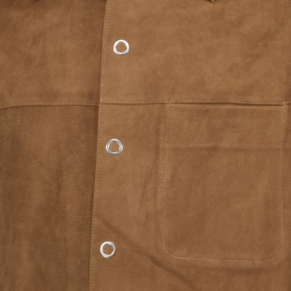 Leather Shirt Jacket