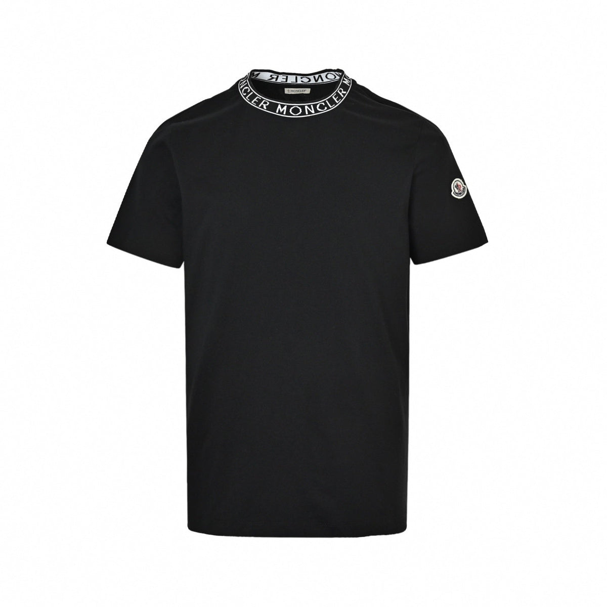 Logo Collar T-Shirt | Black