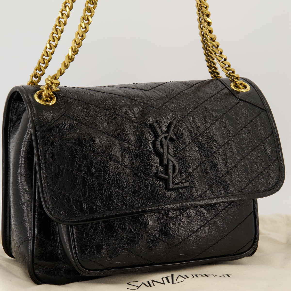 Niki Medium Vintage Leather Bag