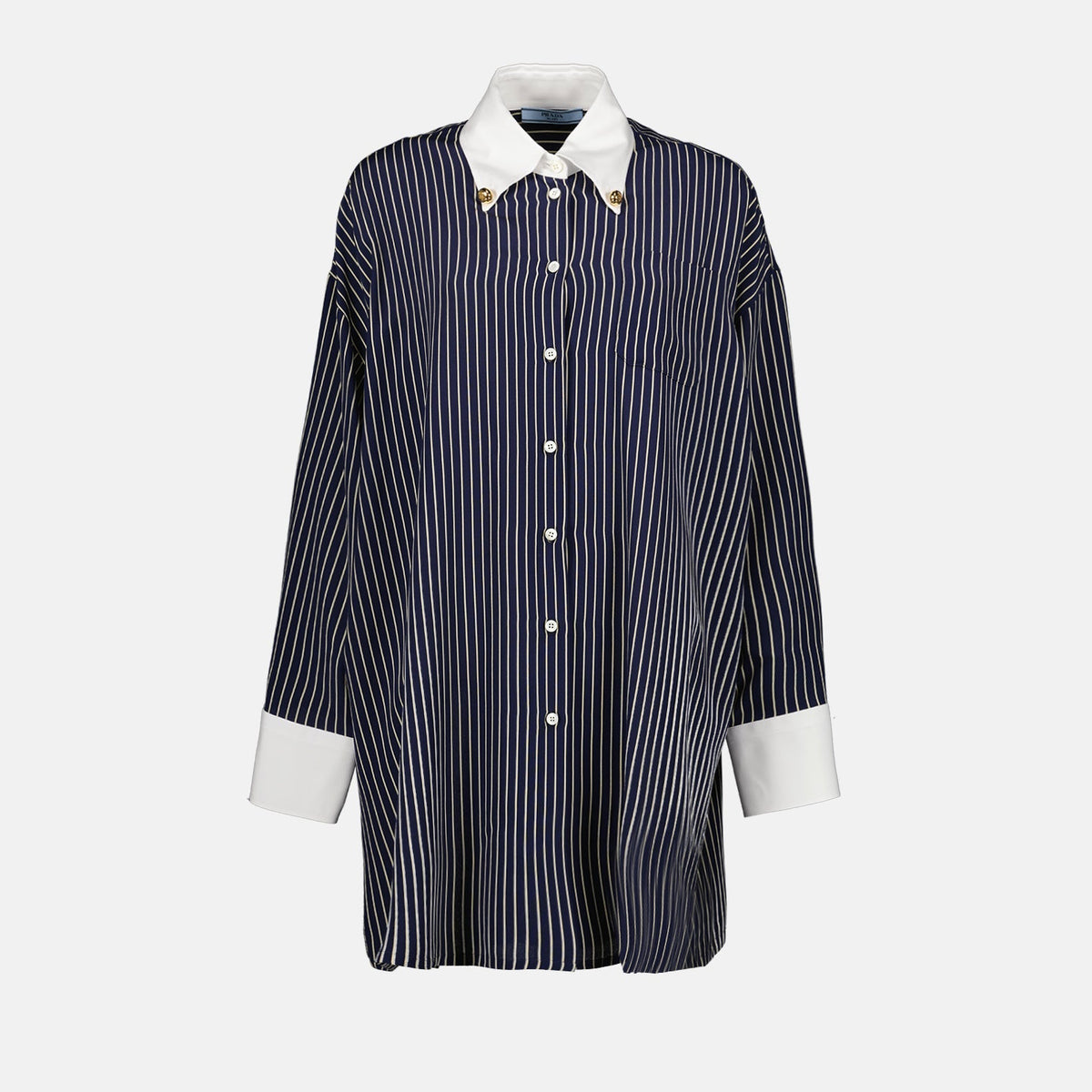 Oversized Striped Shirt