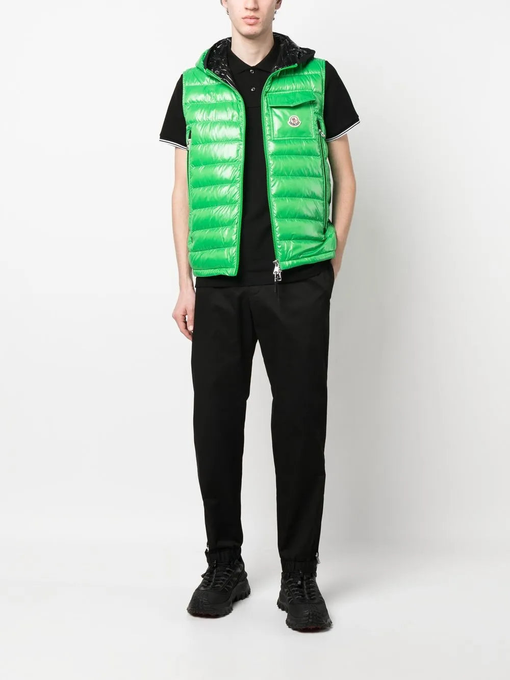 Polo with Piping